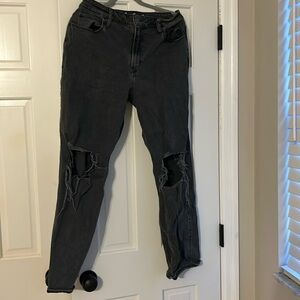 Size 12 Hollister black denim jeans